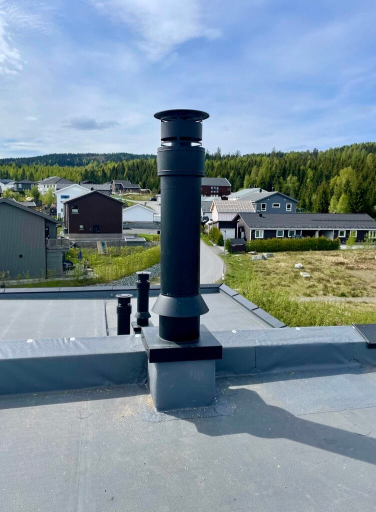 IMG 0980 Sertifisert Montør – Pipe Peis Montering Montering av Pipe